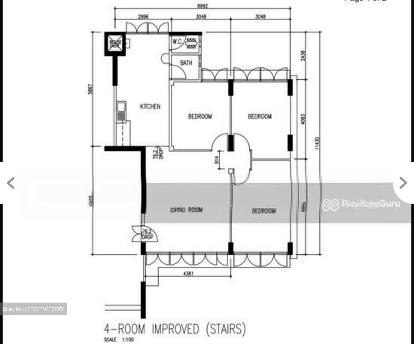 Blk 213 Lorong 8 Toa Payoh (Toa Payoh), HDB 4 Rooms #583401081